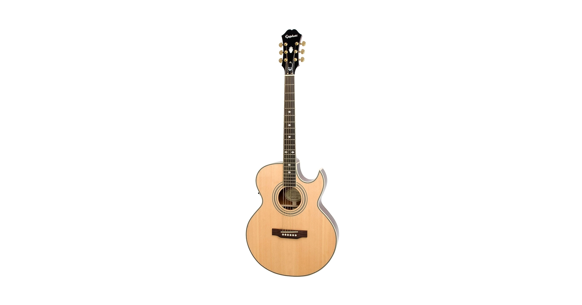 PR-5E/N エピフォン エレアコ カッタウェイ Amazon.com: Epiphone PR5E Cutaway Acoustic Electric Guitar